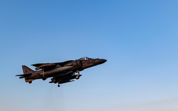 22nd MEU | Harrier Flight Ops Aboard USS Iwo Jima