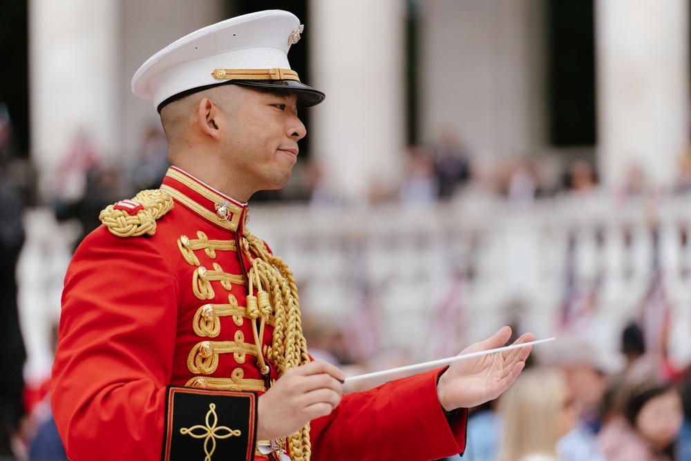 &quot;The President's Own&quot; U.S. Marine Band plays at the 157th National Memorial Day Observance
