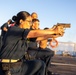 Small Arms Qualification Course aboard USS Ralph Johnson