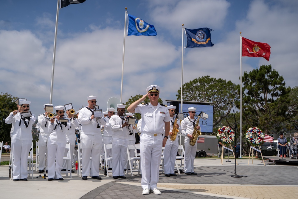 Navy Band Southwest at the Green Hills Memorial Park Memorial Day Observance