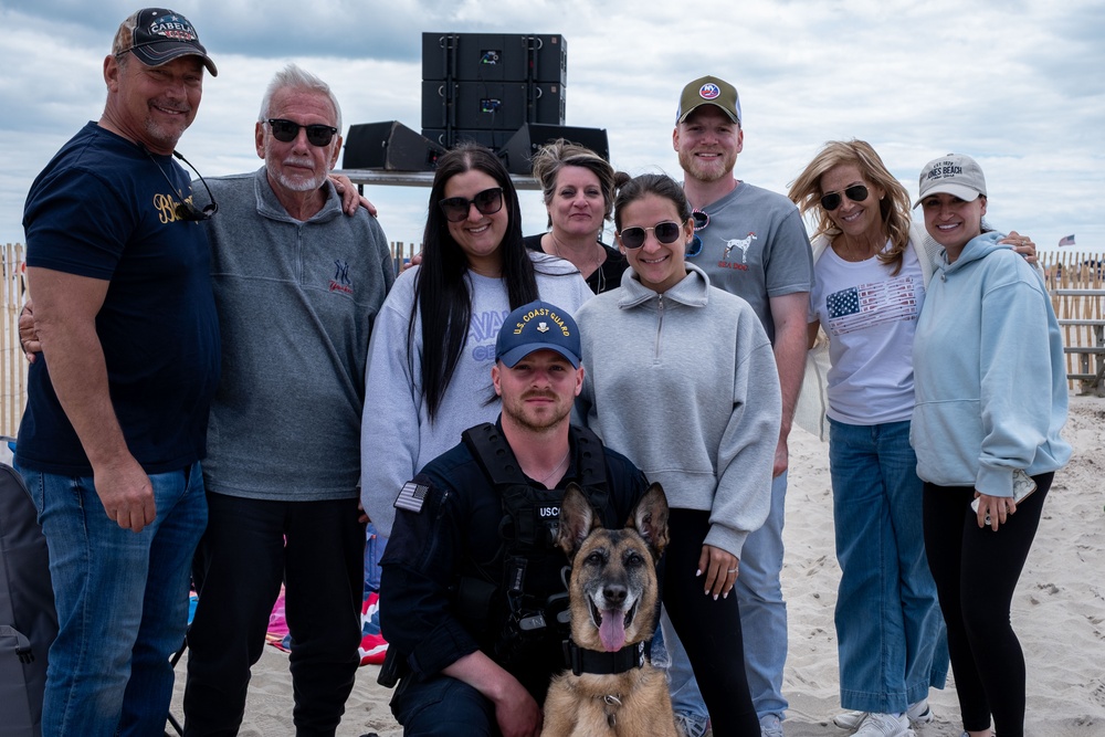 Station Jones Beach, K9,  Supports Security Zone Operations During FourLeaf Air Show 2025