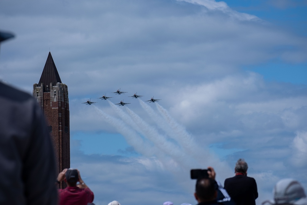 Station Jones Beach, K9,  Supports Security Zone Operations During FourLeaf Air Show 2025