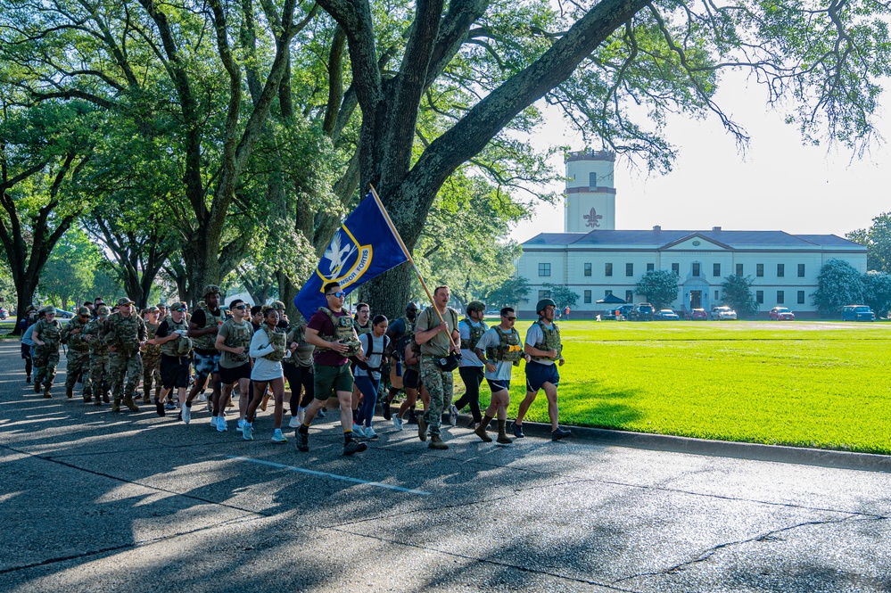 Barksdale Police Week Ruck Run