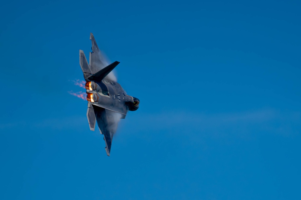 F-22 Raptor Demo Team Practice
