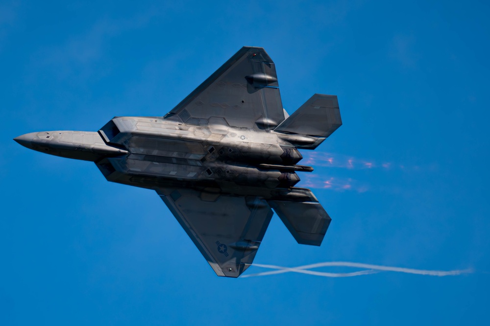 F-22 Raptor Demonstration Practice