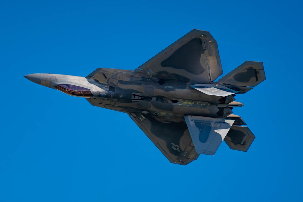 F-22 Raptor Demonstration Practice