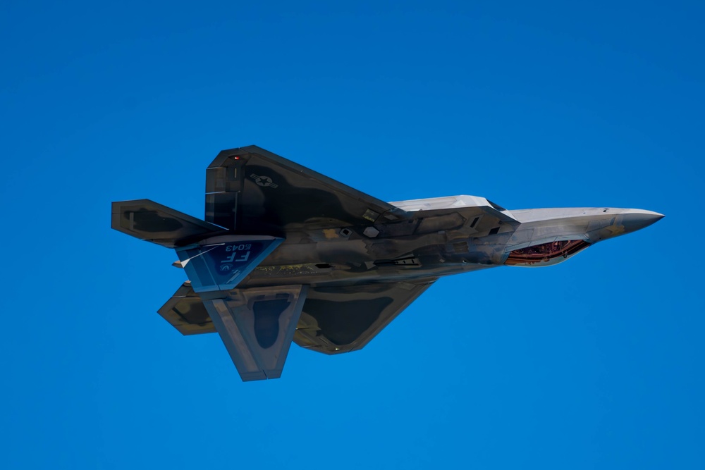 F-22 Raptor Demonstration Practice