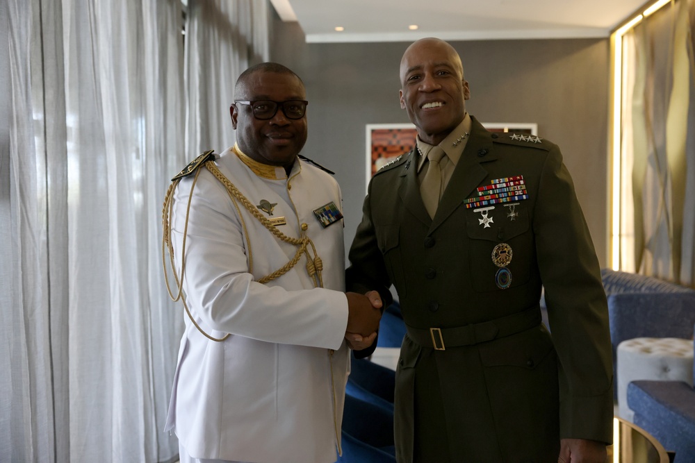 Gen. Langley conducts bilateral engagement with Gabon during ACHOD