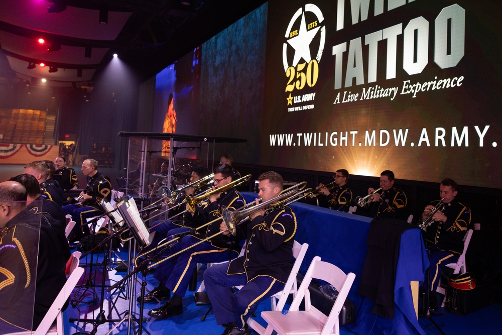 U.S. Army Band Colonel hosts Twilight Tattoo