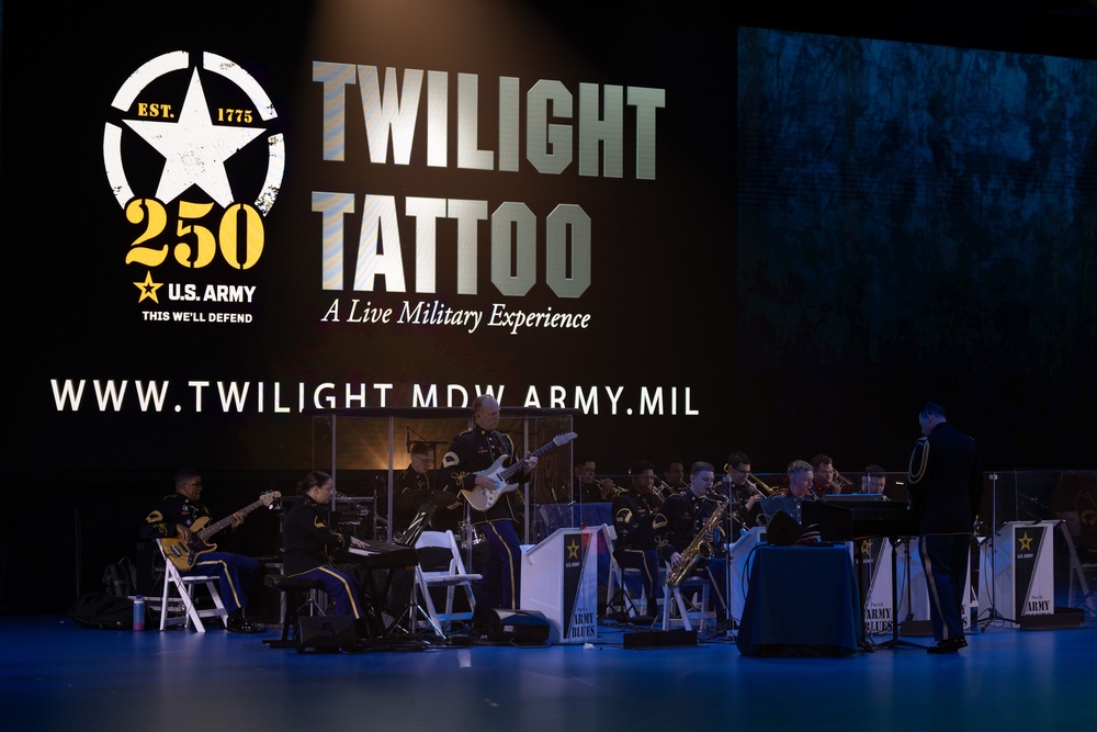U.S. Army Band Colonel hosts Twilight Tattoo