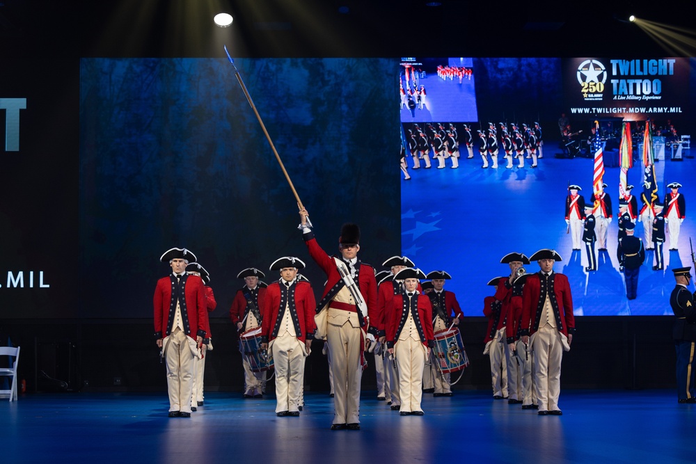 U.S. Army Band Colonel hosts Twilight Tattoo