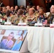 Participants at the 2025 ACHOD watch Secretary of Defense address