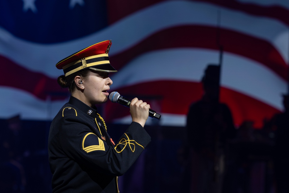U.S. Army Band Colonel hosts Twilight Tattoo