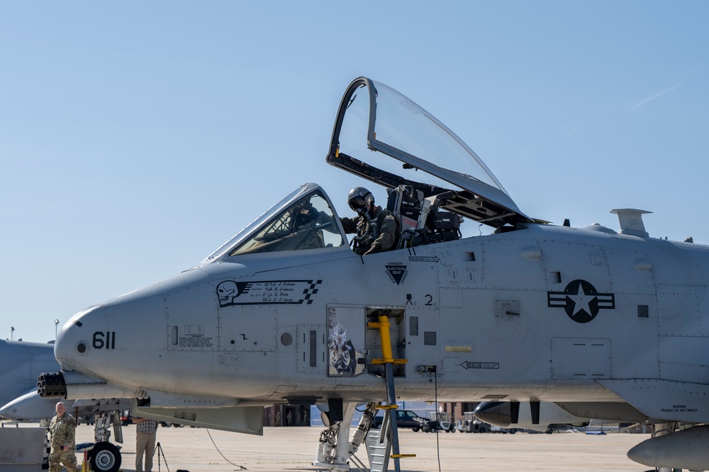 Hawg 611 heads to the boneyard, the first in a broader aircraft transition