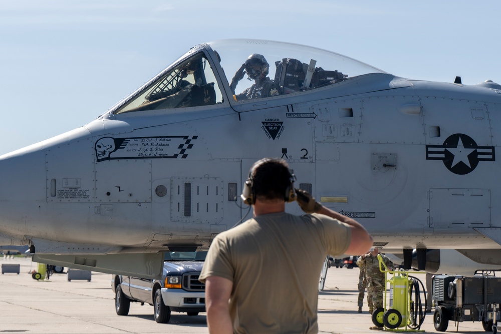 Hawg 611 heads to the boneyard, the first in a broader aircraft transition