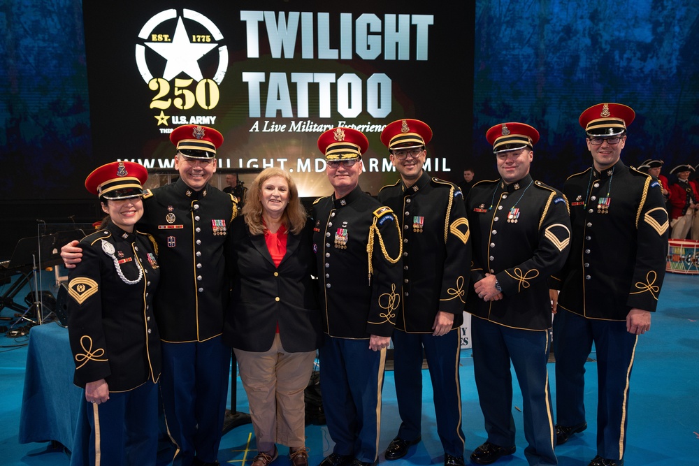 U.S. Army Band Colonel hosts Twilight Tattoo