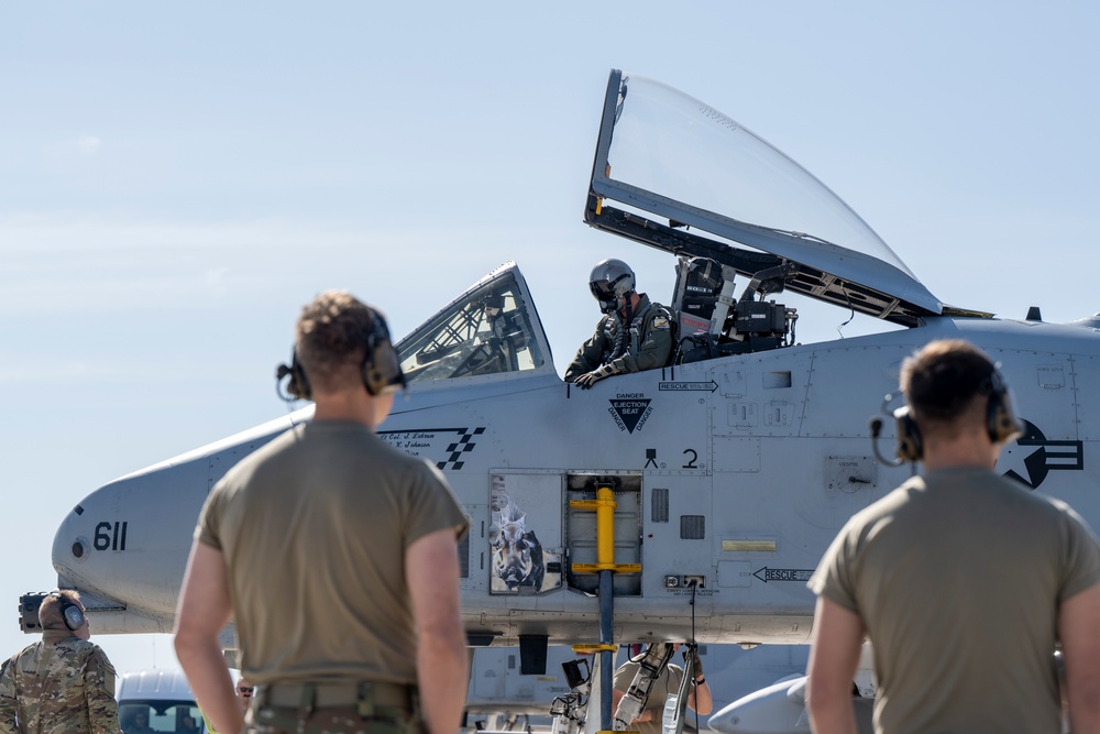 Hawg 611 heads to the boneyard, the first in a broader aircraft transition