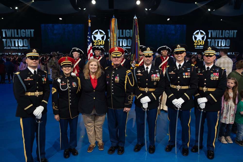 U.S. Army Band Colonel hosts Twilight Tattoo