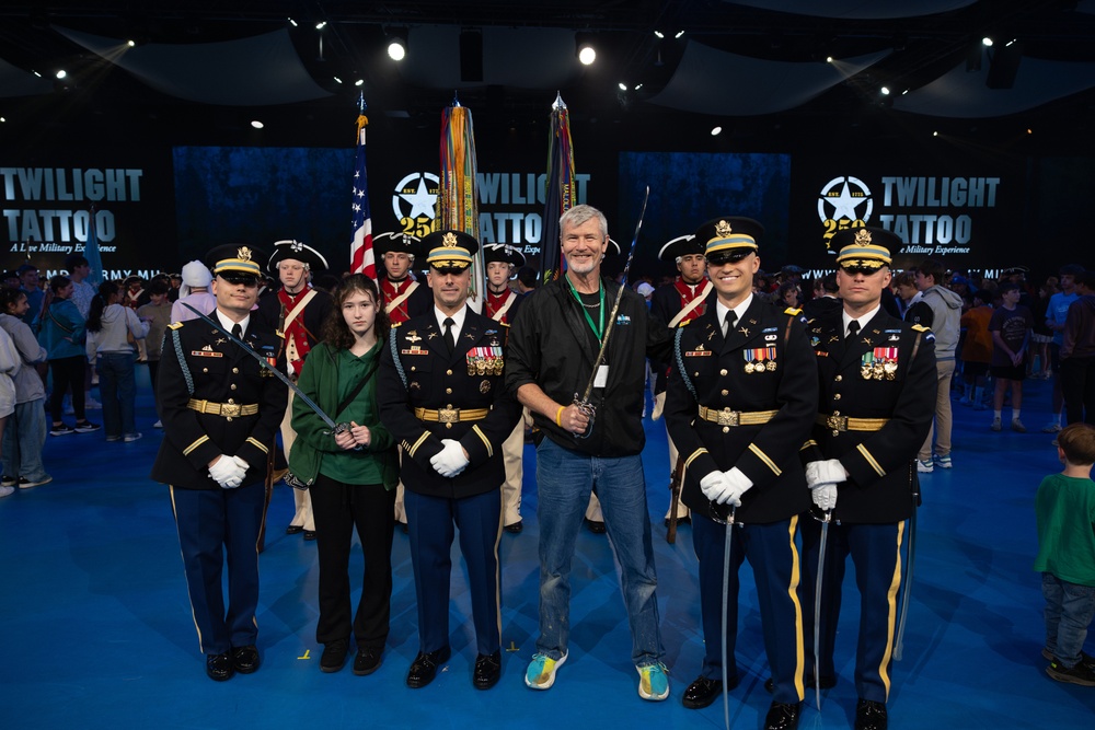 U.S. Army Band Colonel hosts Twilight Tattoo