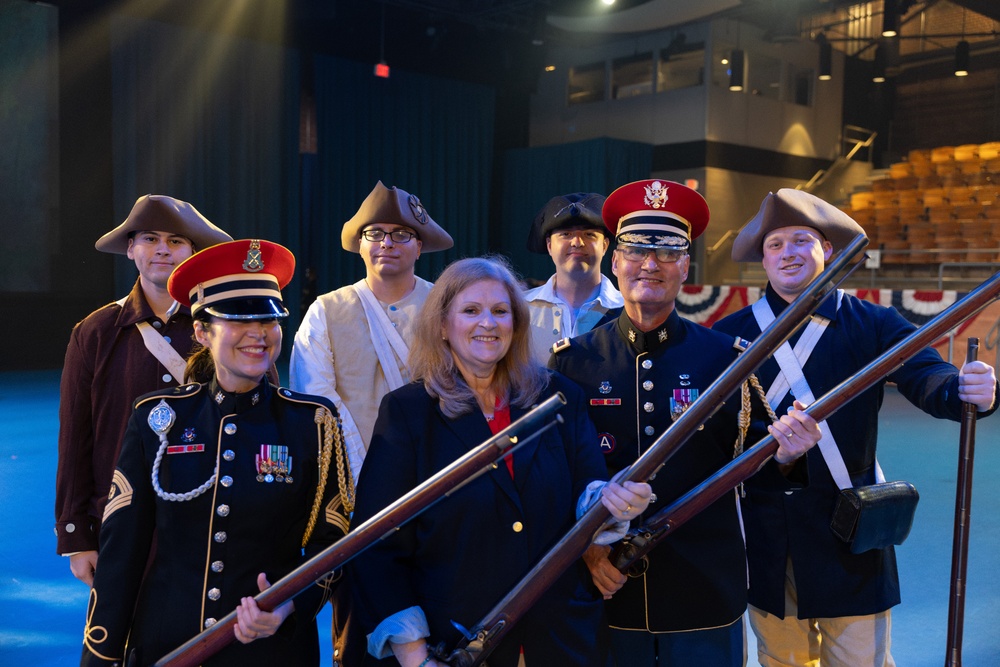 U.S. Army Band Colonel hosts Twilight Tattoo