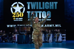 U.S. Army Band Colonel hosts Twilight Tattoo