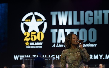 U.S. Army Band Colonel hosts Twilight Tattoo