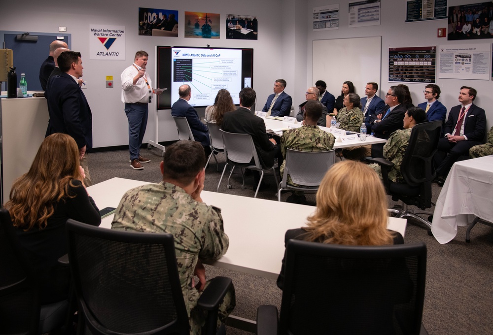 NAVWAR Visits NIWC Atlantic