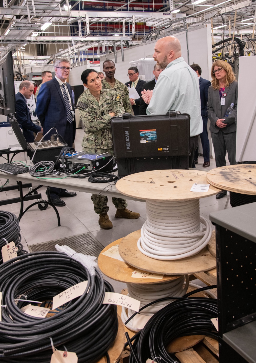 NAVWAR Visits NIWC Atlantic