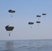 Army paratroopers conduct water jump into Lake Okeechobee