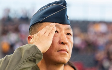 Andrews teams up with Washington Spirit for Salute to Service Night