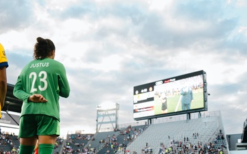 Andrews teams up with Washington Spirit for Salute to Service Night