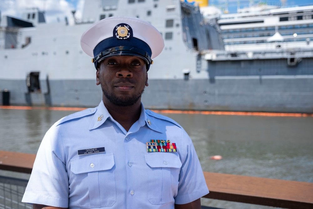 Coast Guard Recruiters and Members Participate in Fleet Week New York 2025