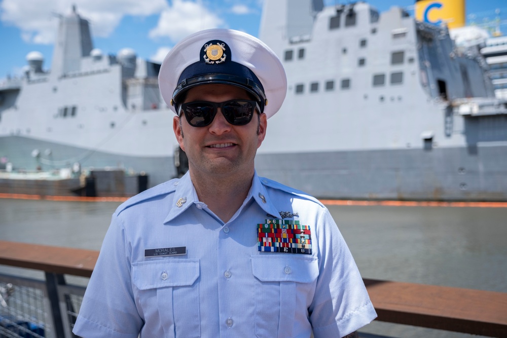 Coast Guard Recruiters and Members Participate in Fleet Week New York 2025