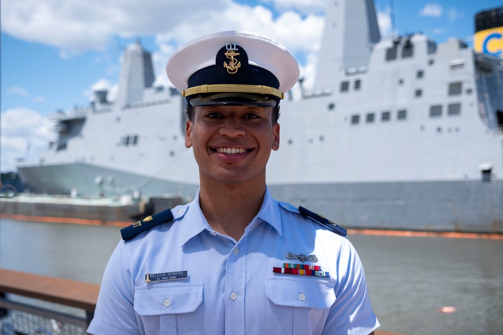 Coast Guard Recruiters and Members Participate in Fleet Week New York 2025