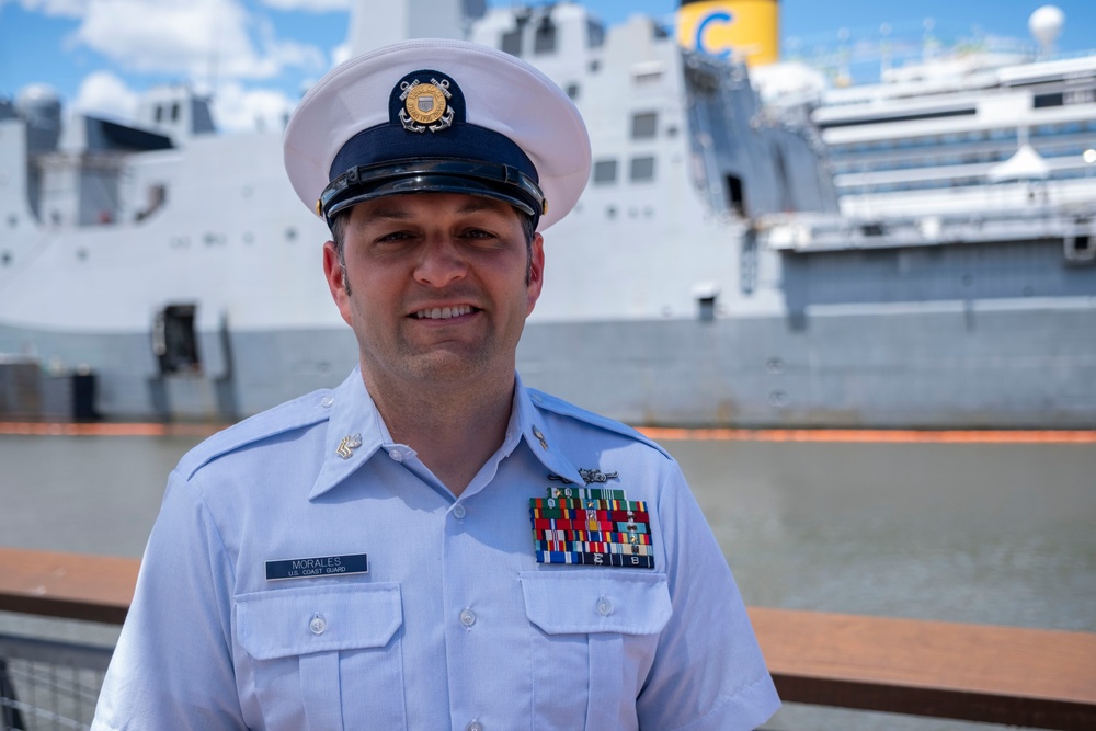 Coast Guard Recruiters and Members Participate in Fleet Week New York 2025