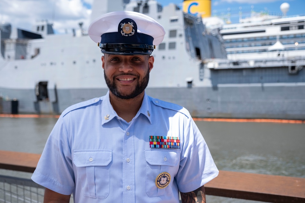 Coast Guard Recruiters and Members Participate in Fleet Week New York 2025