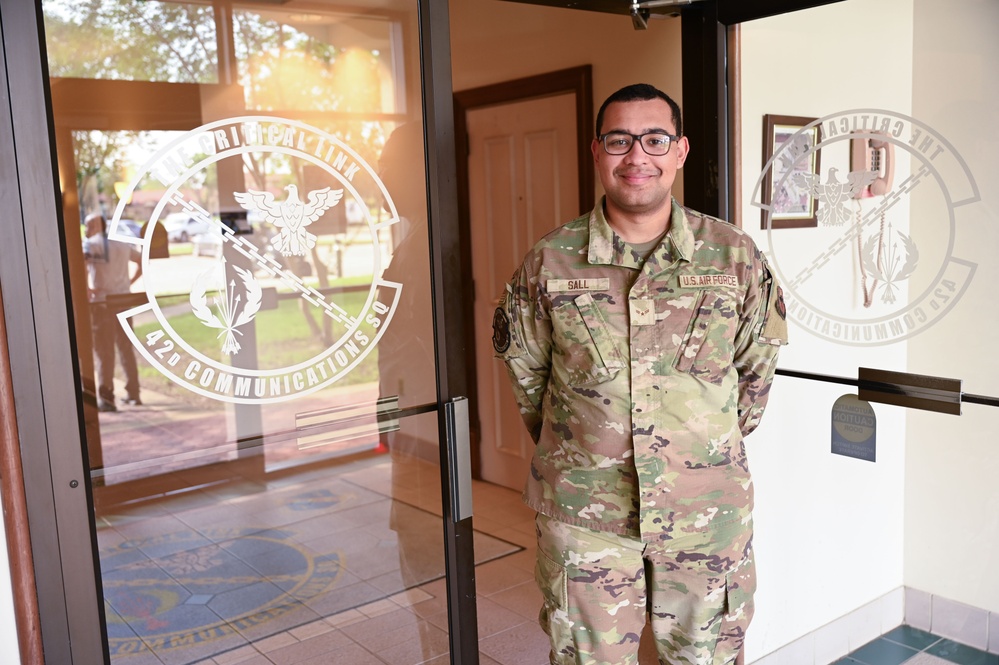 A1C Mohamed Sall: staying connected