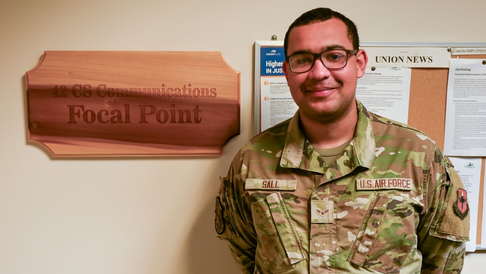 A1C Mohamed Sall: staying connected