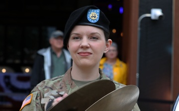 Army Reserve Band performs at the Grand Ole Opry