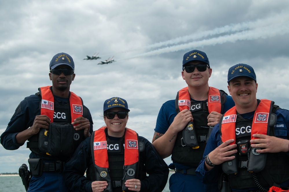 U.S. Coast Guard supports the 2025 FourLeaf Air Show