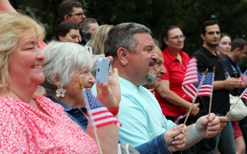 Army Reserve Band performs at the Grand Ole Opry