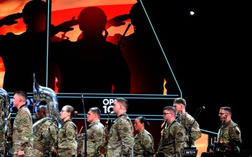 Army Reserve Band performs at the Grand Ole Opry