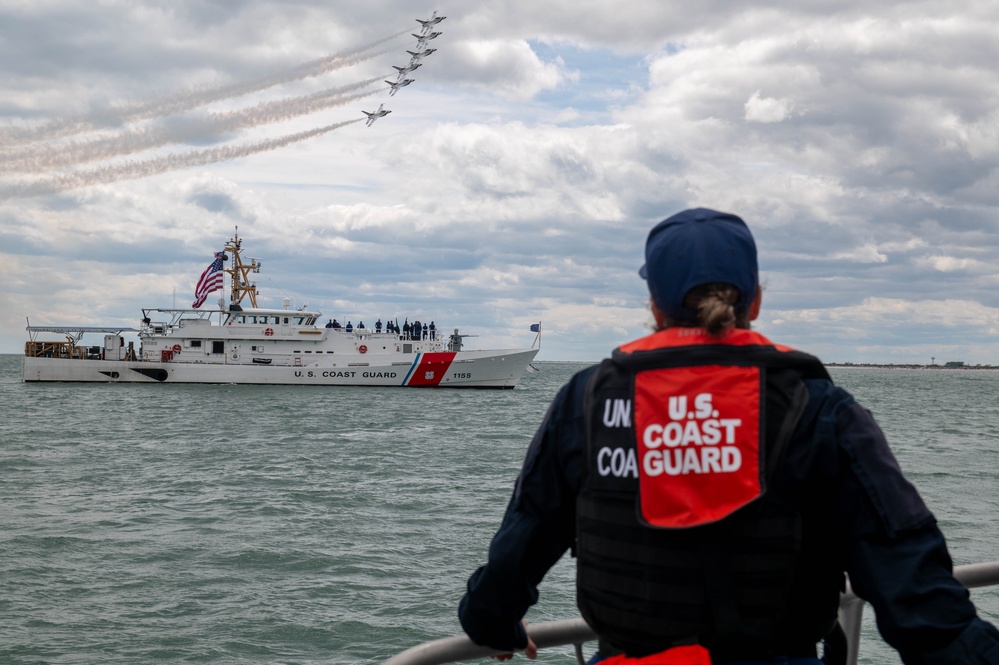 U.S. Coast Guard supports the 2025 FourLeaf Air Show