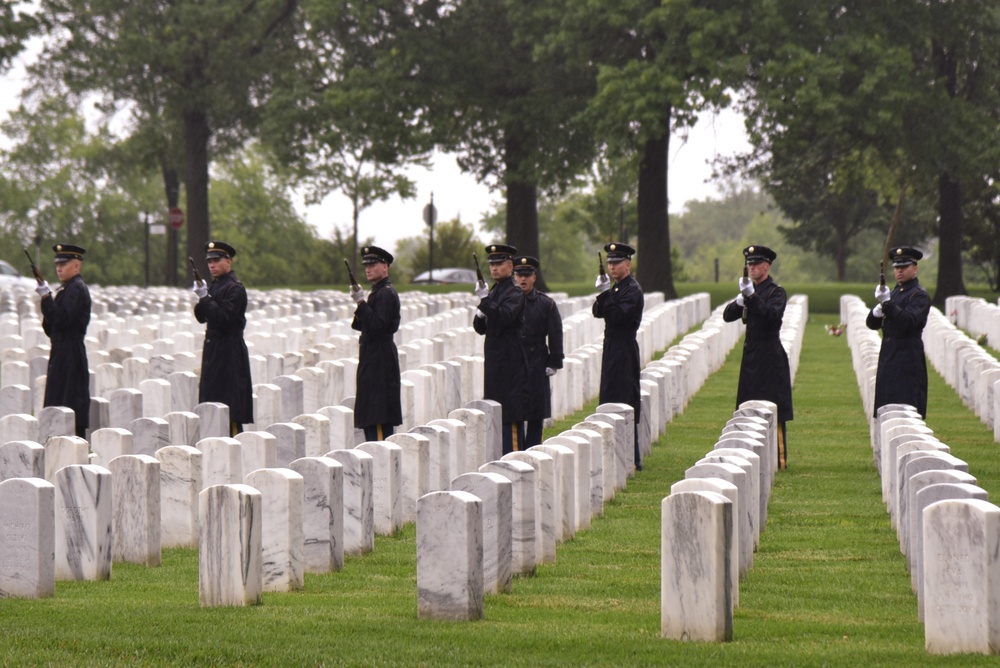 Arlington Funeral for Army Pvt. Jacob Gutterman