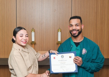 Navy Medicine Readiness and Training Command Camp Lejeune holds graduation ceremony for Surgical Technician program students