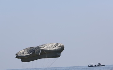 Army paratroopers conduct water jump into Lake Okeechobee