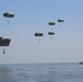 Army paratroopers conduct water jump into Lake Okeechobee