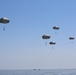 Army paratroopers conduct water jump into Lake Okeechobee