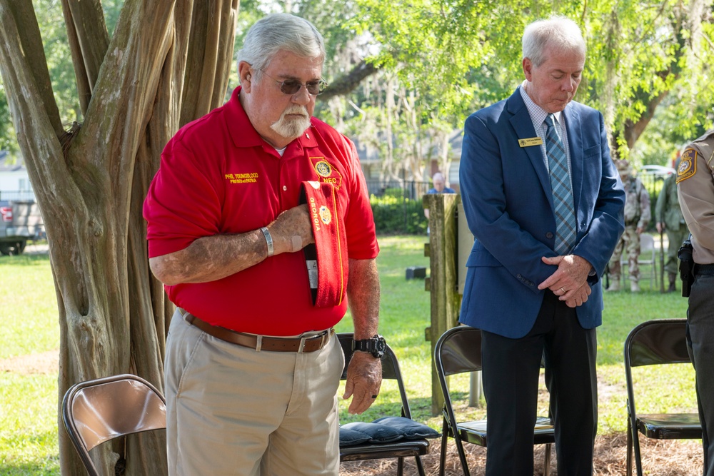 23d Wing Commander give Memorial Day Speech