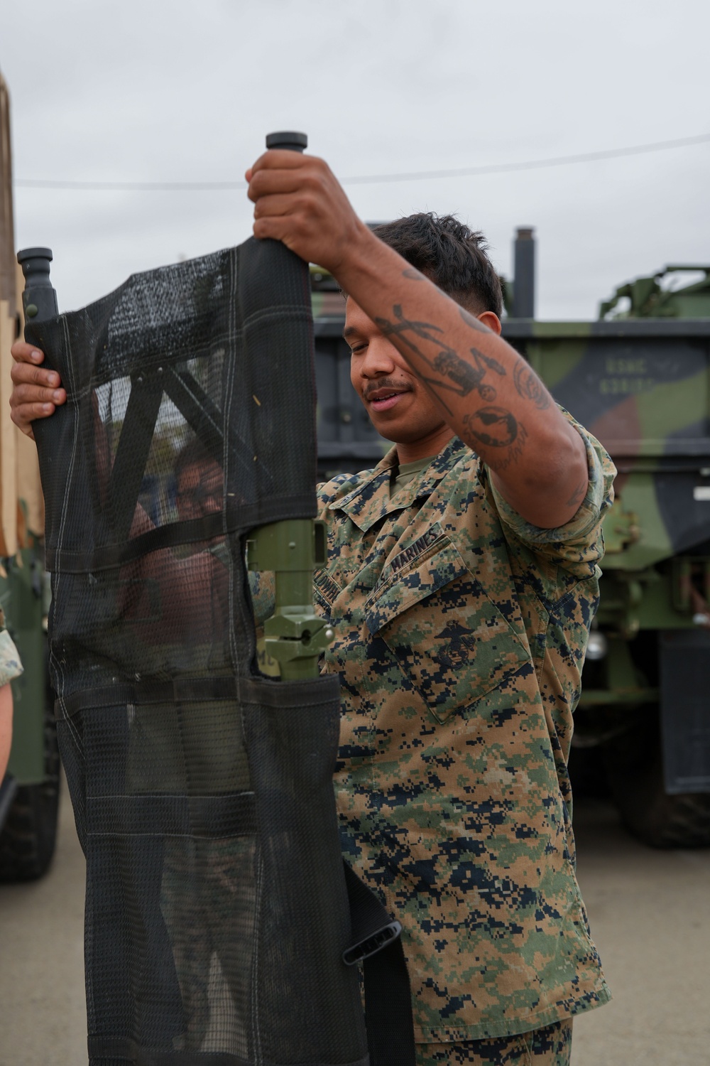 11th MEU Marines participate in Combat Lifesaver Course